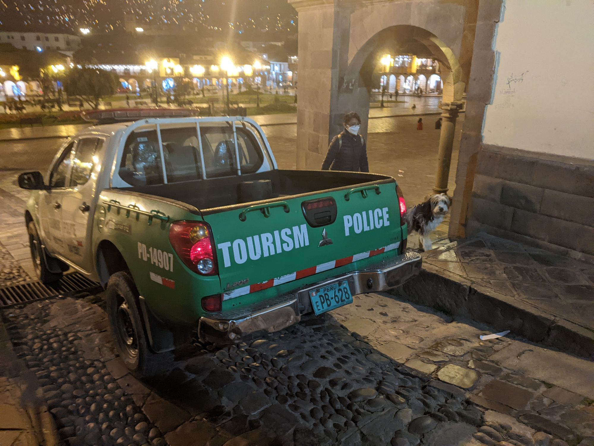 The only police vehicles I’ve seen are “Tourism Police” which show how safe they want the tourists to be!