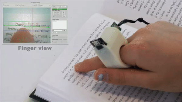 Finger Reader for MIT Media Lab