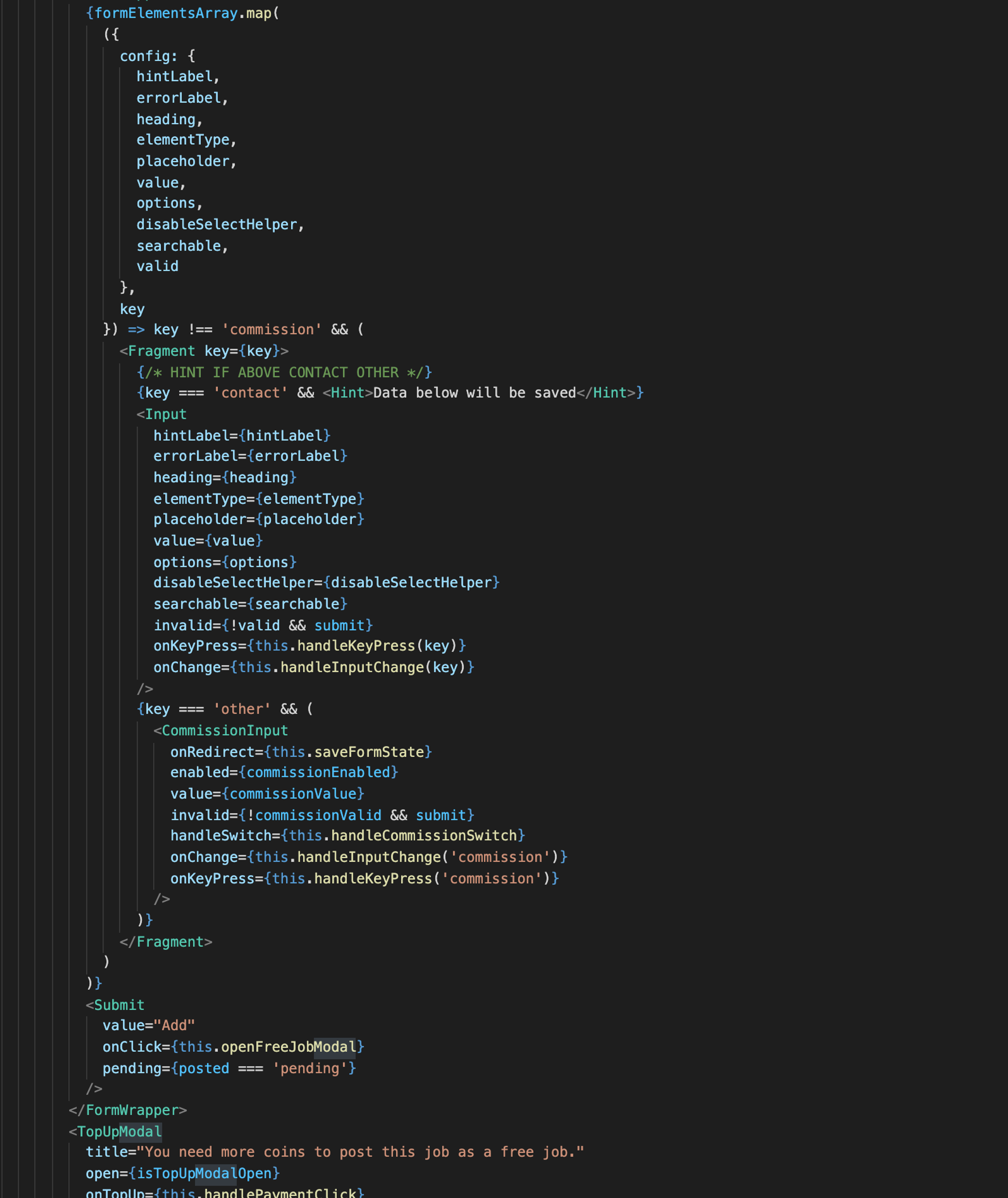 2 year old code. My React.js skills are getting rusty 🤢