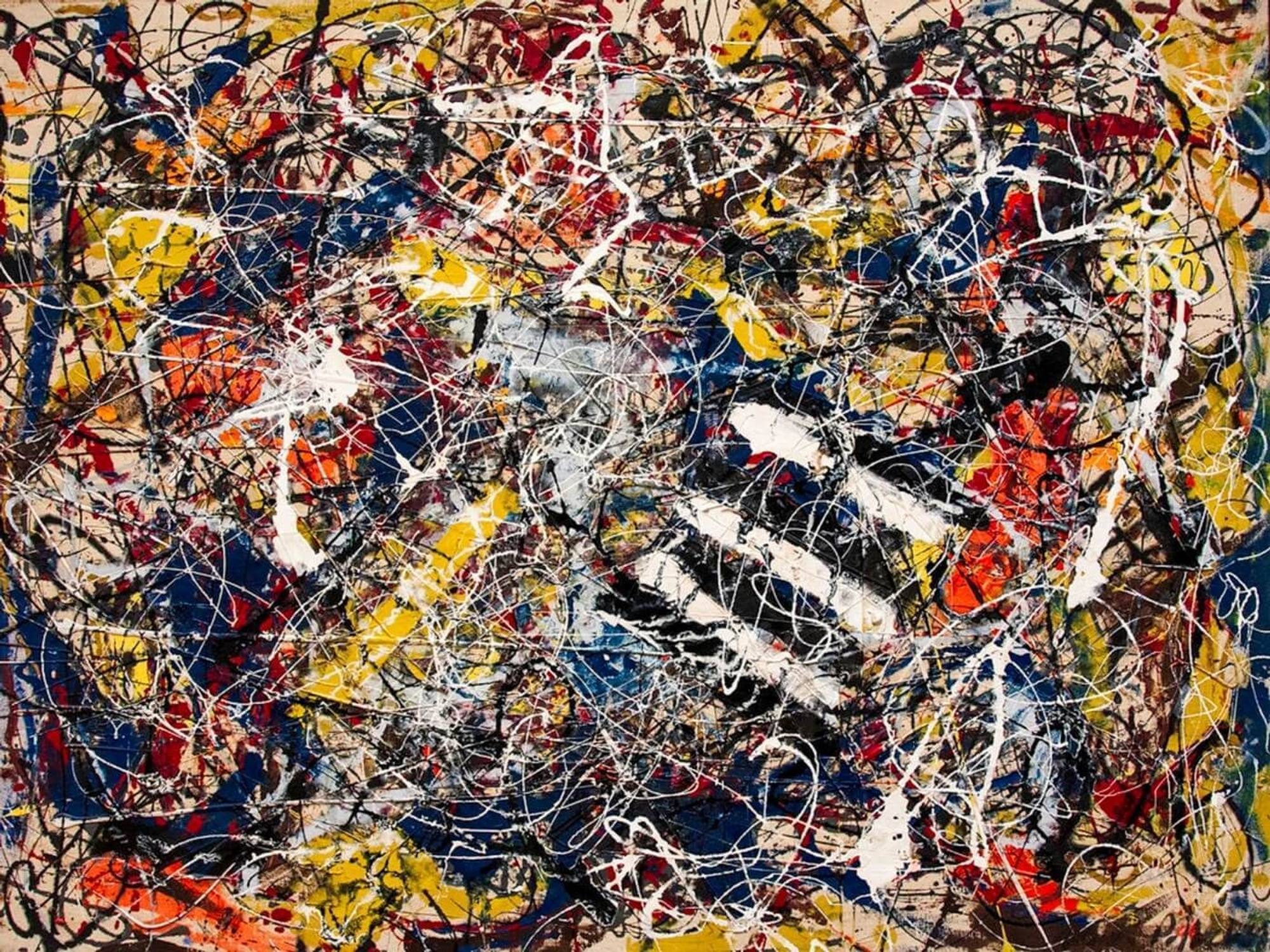 Number 17a by Jackson Pollock cost a whopping $500 million
