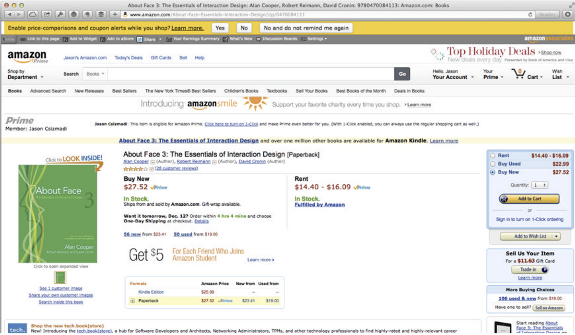 Amazon is a classic example of a transactional websites.