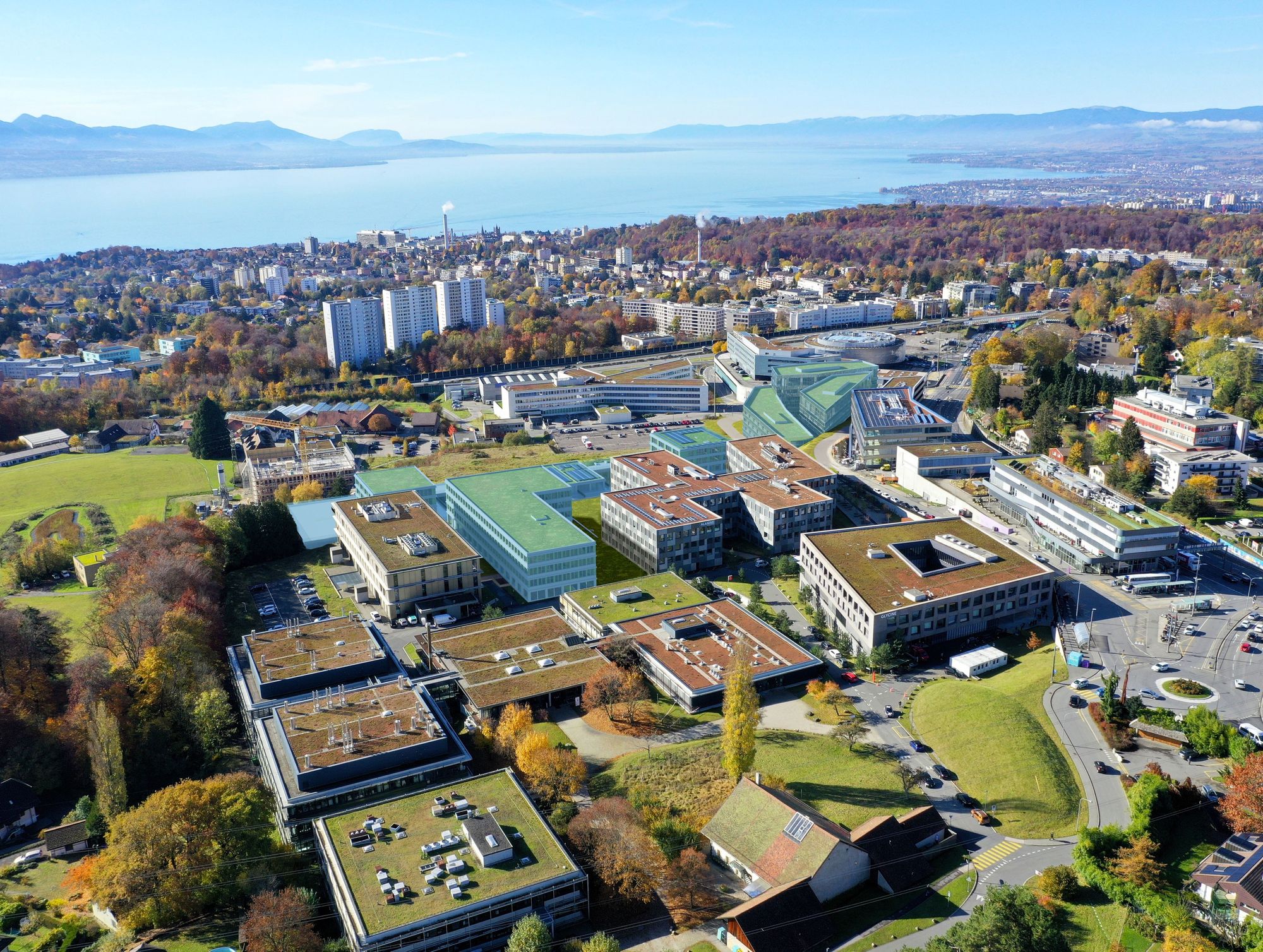 At the heart of the canton of Vaud, the Biopole Campus offers a stunning view on the lake and one of the most vibrant MedTech and BioTech ecosystem in the world.