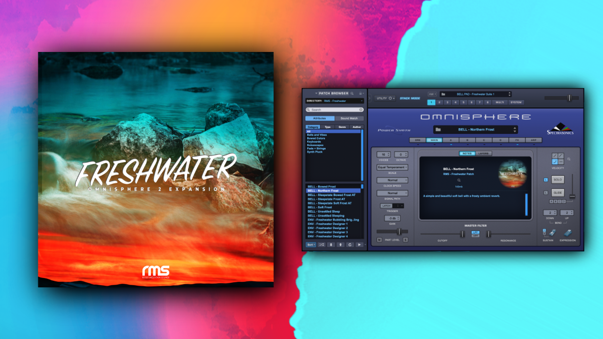 Freshwater for Omnisphere 2 - Unify Enhanced | RockyMountainSounds