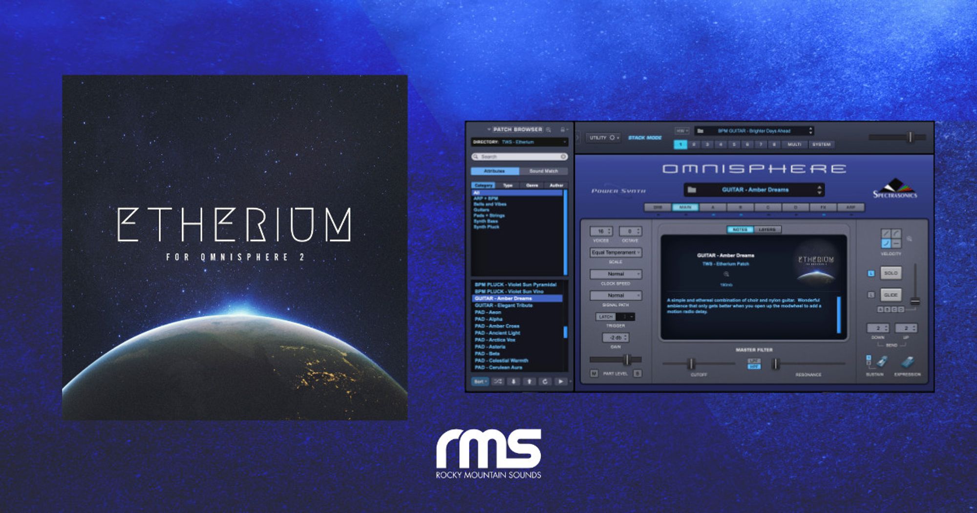 Etherium for Omnisphere 2 - Unify Enhanced | RockyMountainSounds