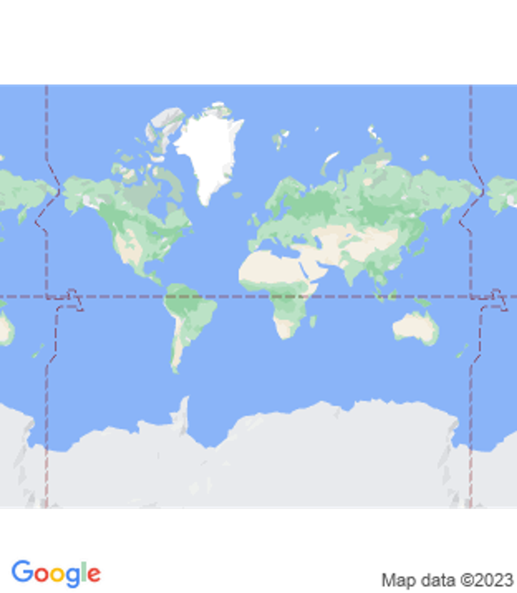 Basic static map with the default zoom of 0:
?size=312x358