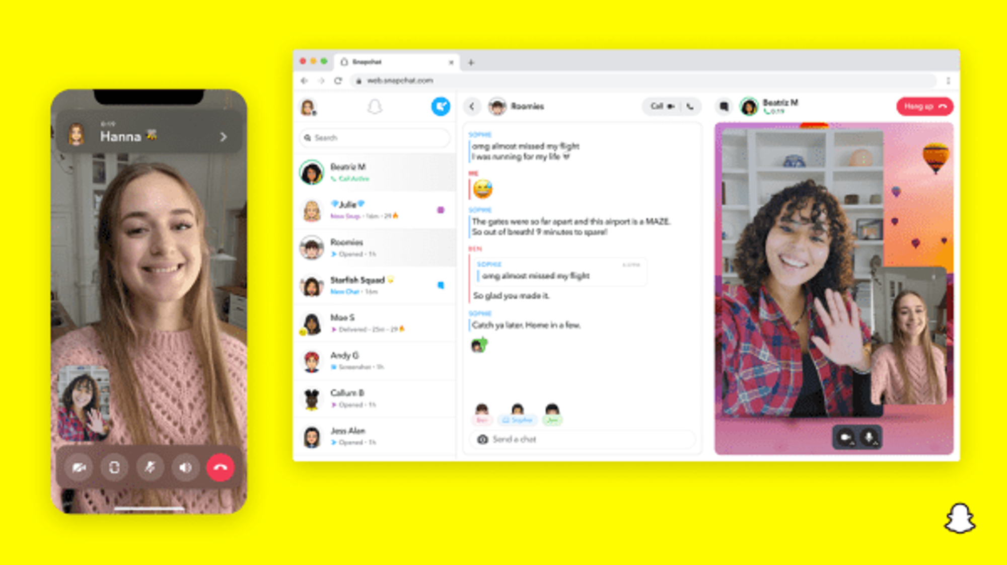 Snap launches Snapchat for Web to bring the app's core features to desktop