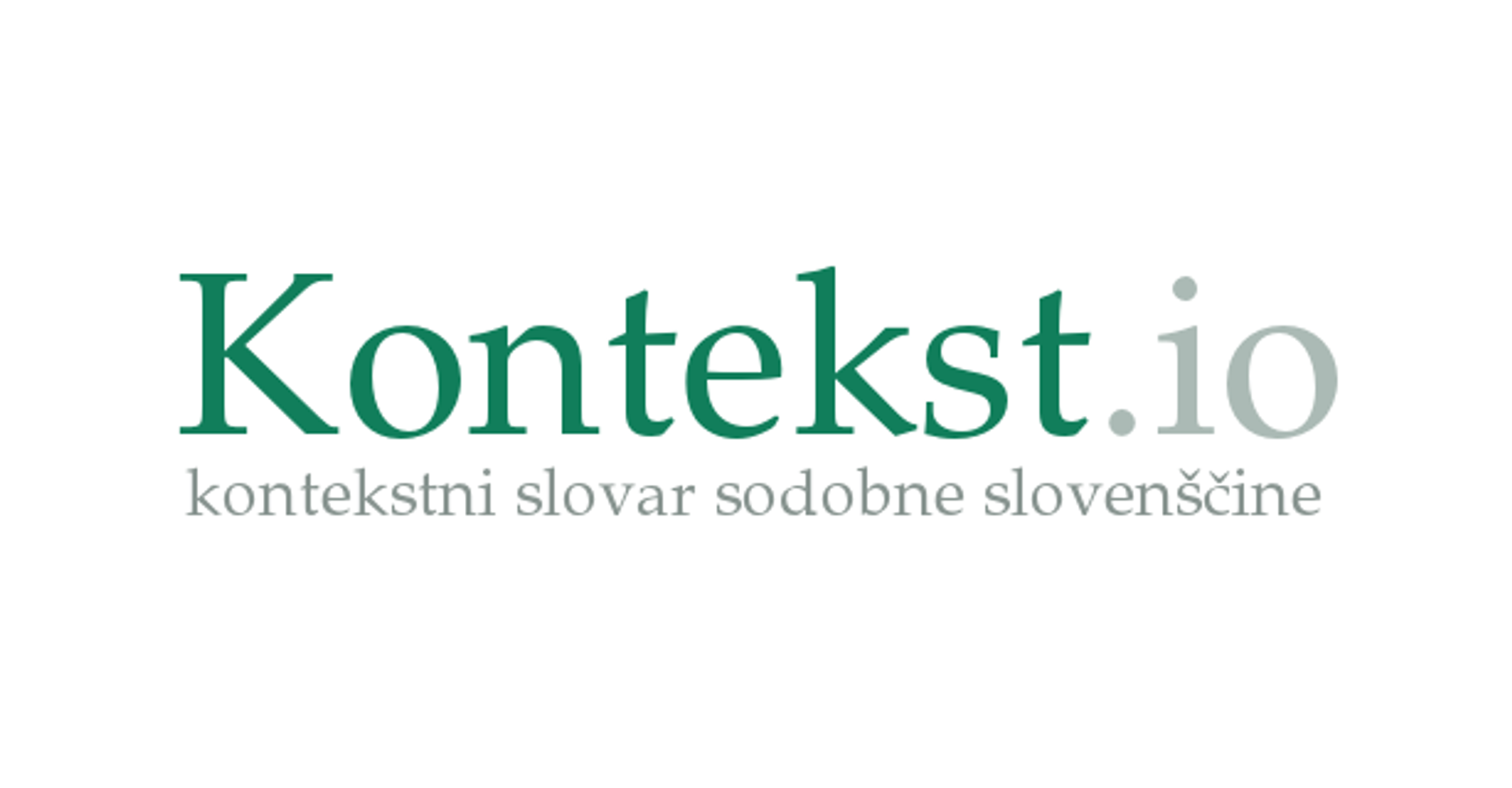 Kontekst.io | tražilica kontekstno sličnih riječi u savremenom hrvatskom, slovenskom i srpskom jeziku