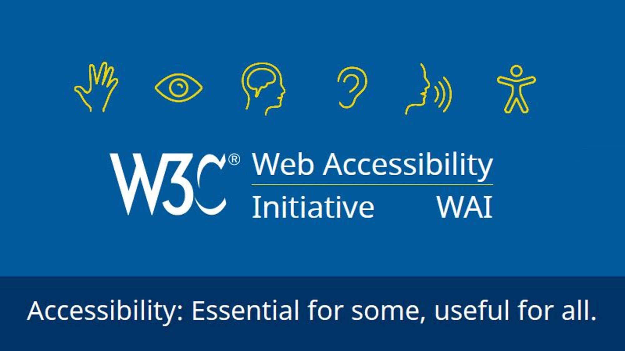 W3C Accessibility Standards Overview