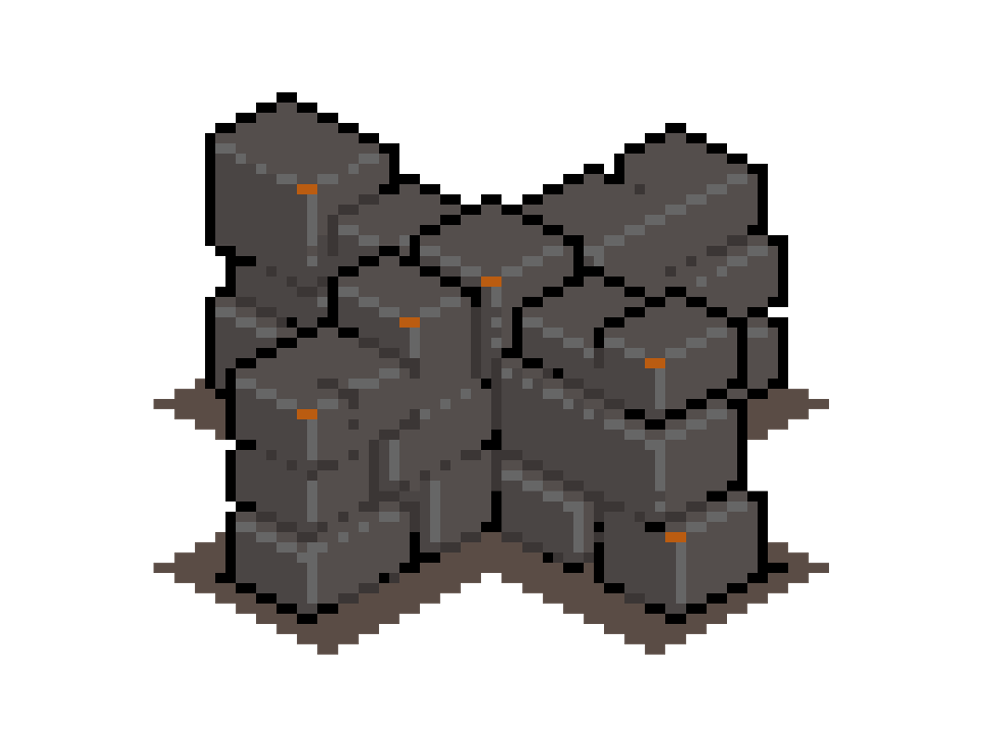 Dungeon-Wall-Cross-Object