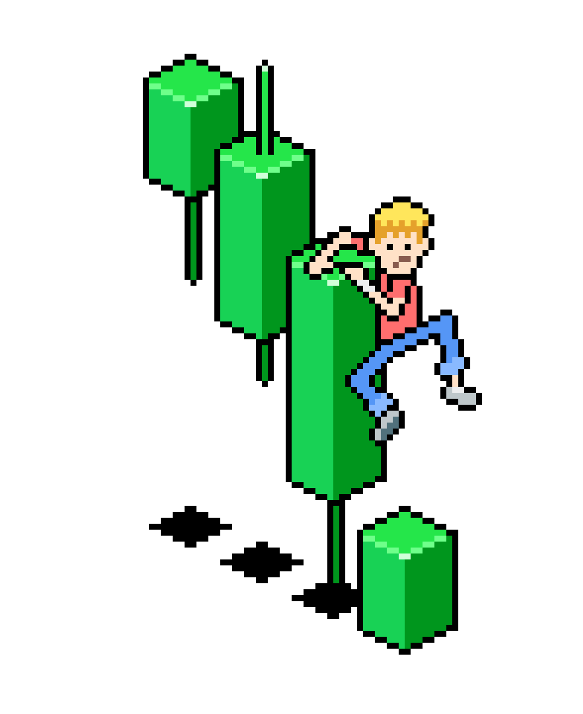 Green-Candle-Climber-Object