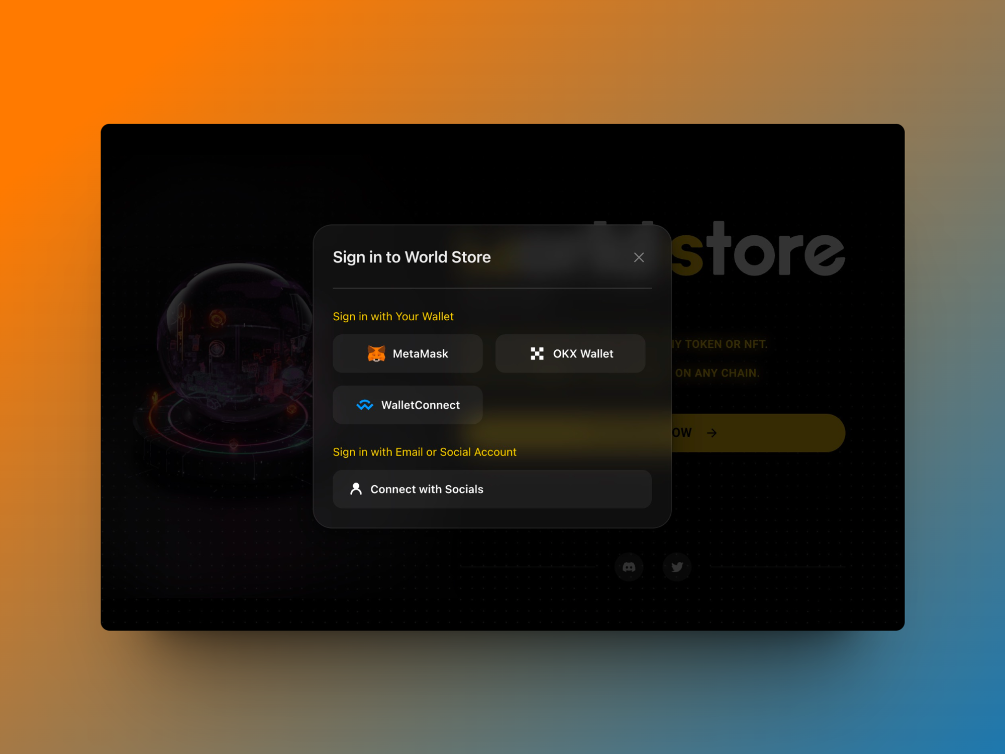 World Store Introduces Social Login Feature: A Seamless Bridge for New Users