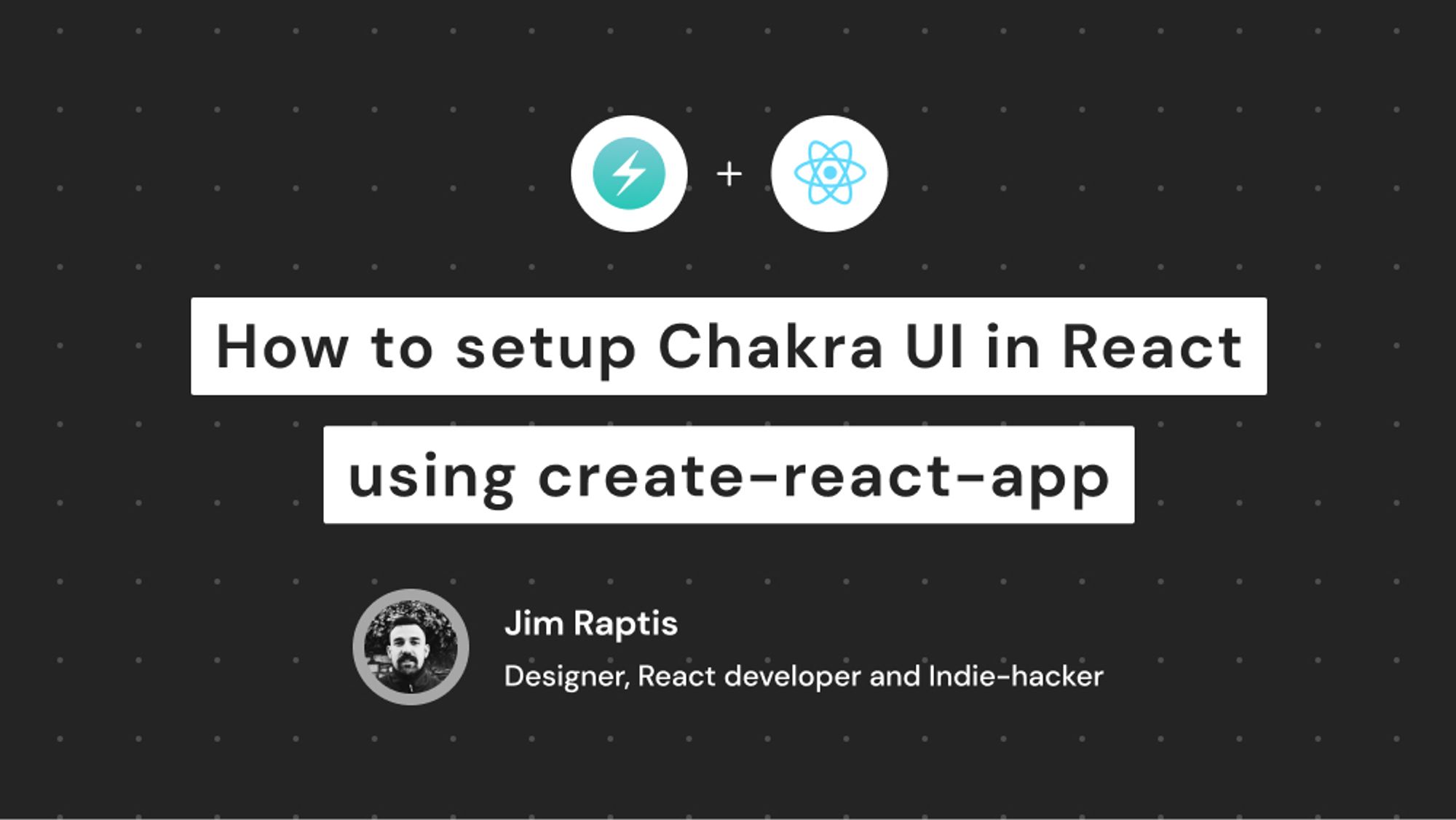 How to setup Chakra-UI v1.0 in React using create-react-app