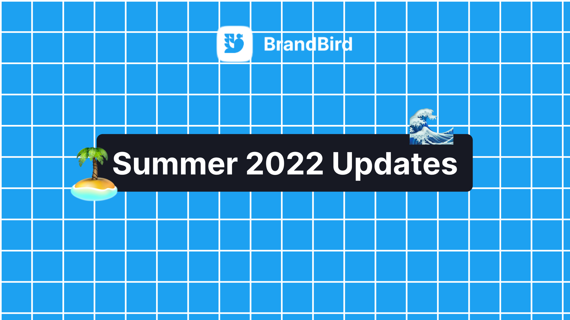 BrandBird Summer 2022 Updates