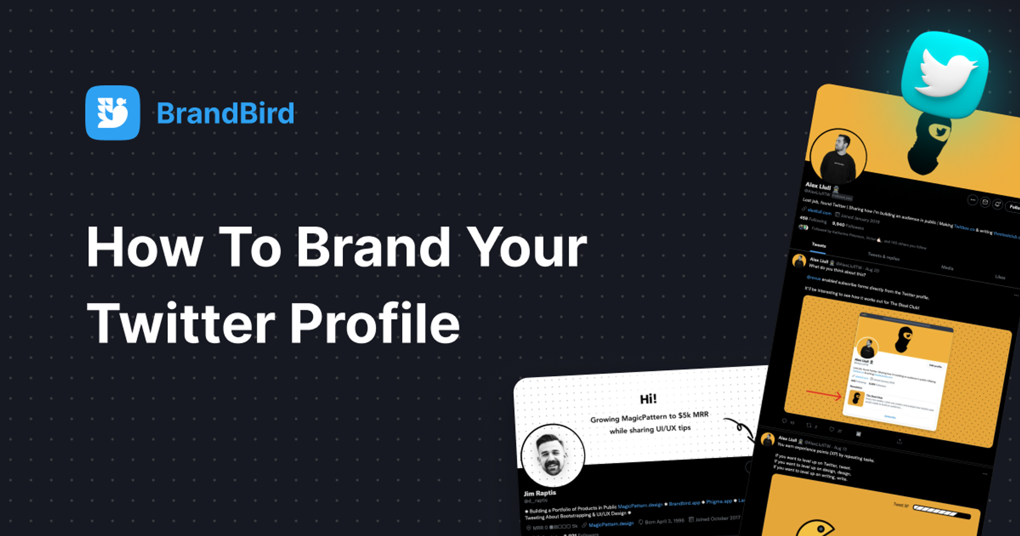 Brand your Twitter profile uniquely