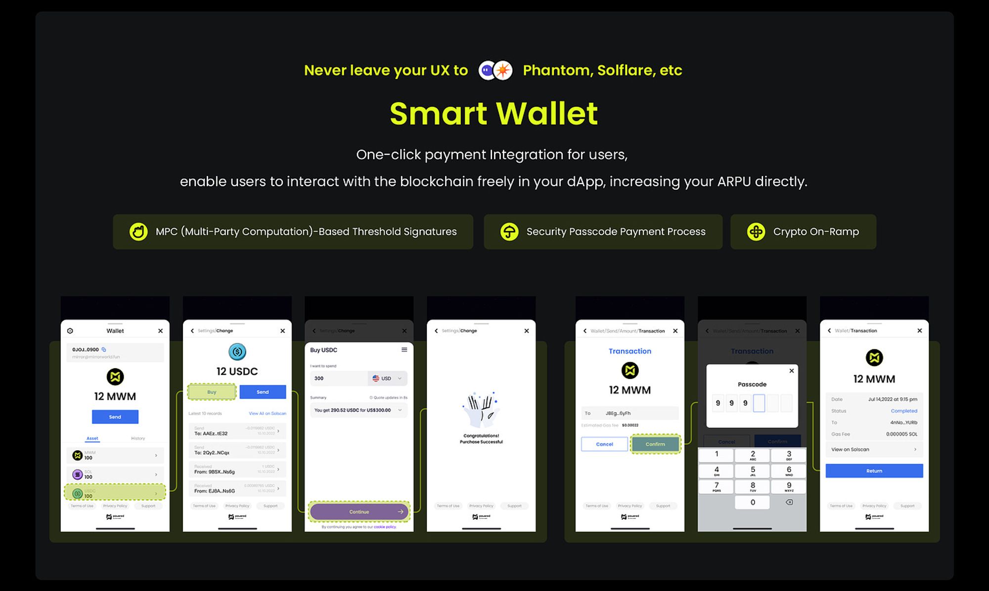 Mirror World Smart Wallet