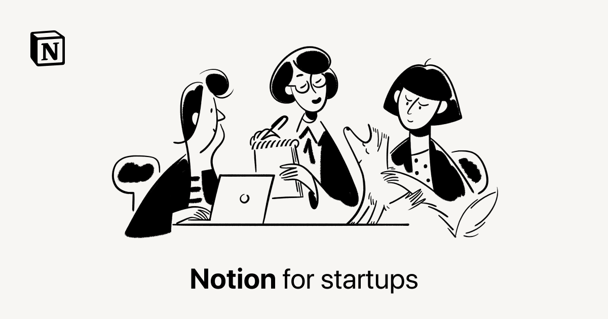 Notion for startups